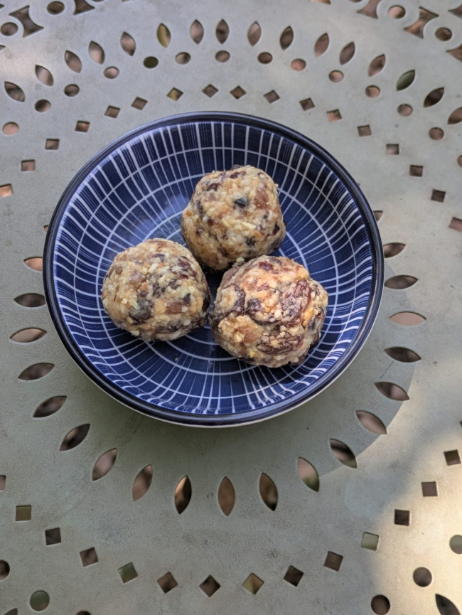 Boules d'énergie - Cranberry & Cacahuète